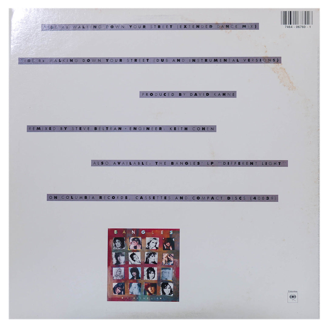 BANGLES - WALKING DOWN YOUR STREET | 12" MAXI SINGLE USADO