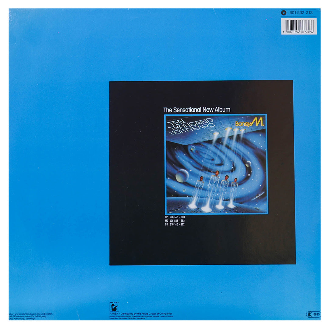 BONEY M - KALIMBA DE LUNA (US CLUB MIX) | 12" MAXI SINGLE USADO