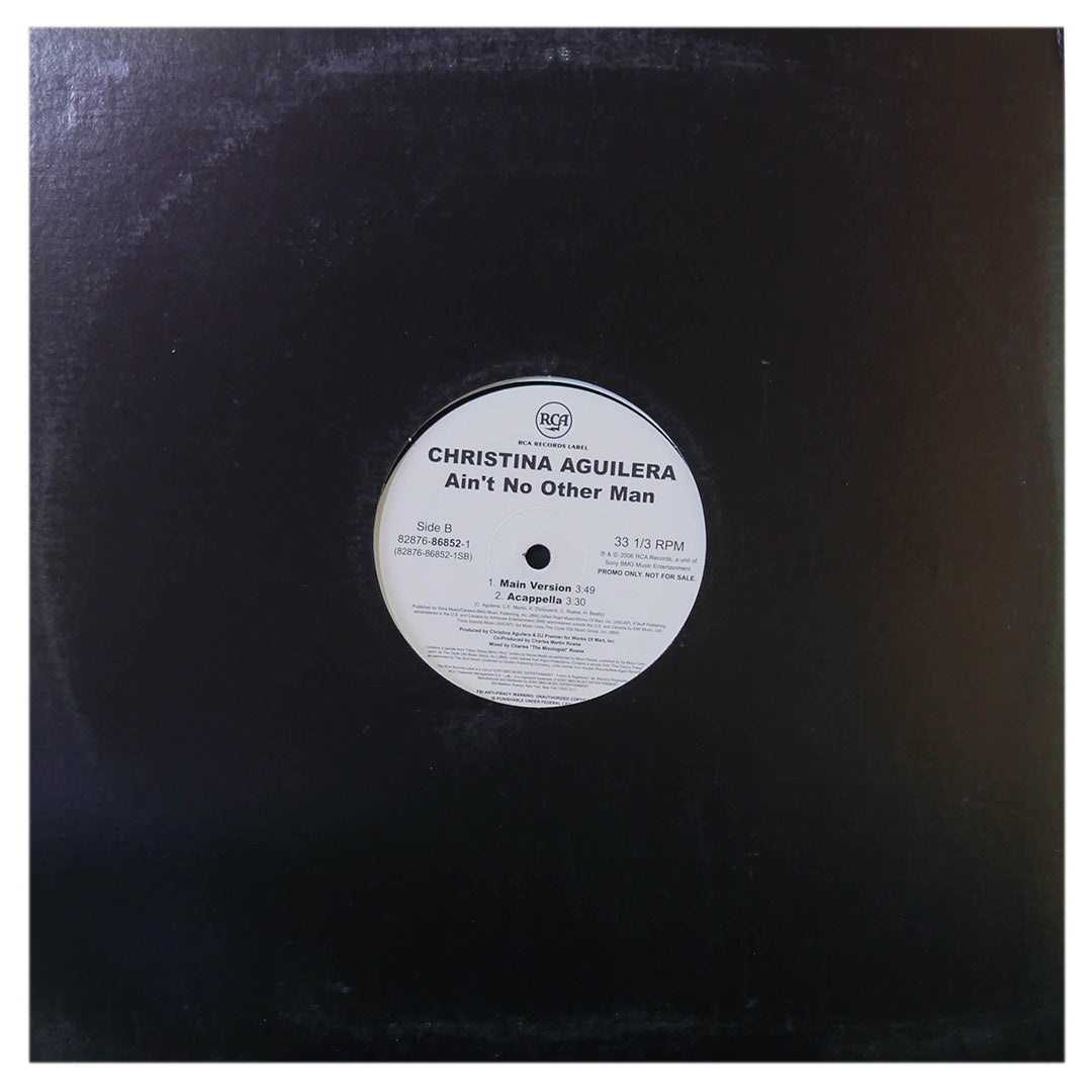 CHRISTINA AGUILERA - AIN'T NO OTHER MAN | 12" MAXI SINGLE USADO