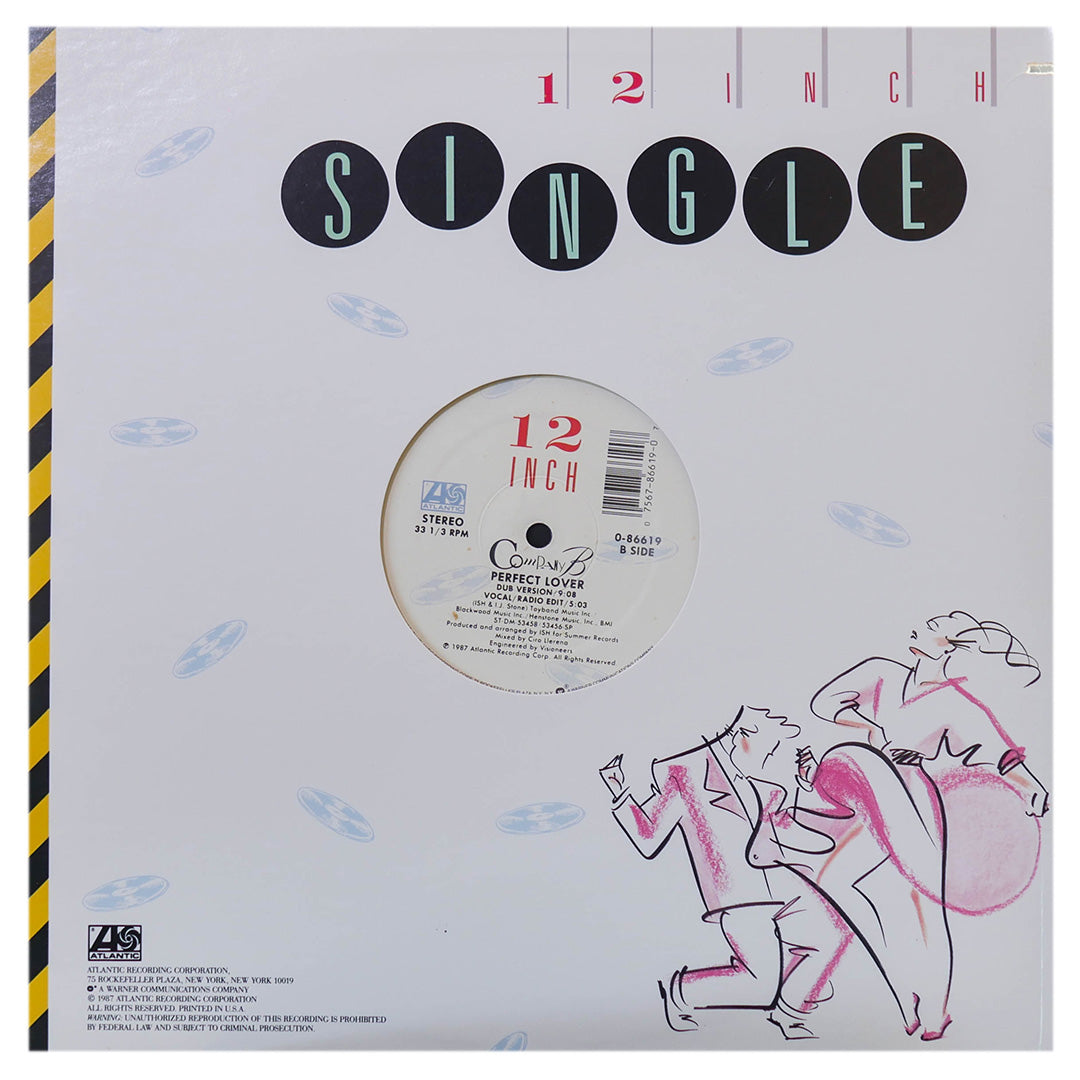 COMPANY B - PERFECT LOVER | 12" MAXI SINGLE USADO