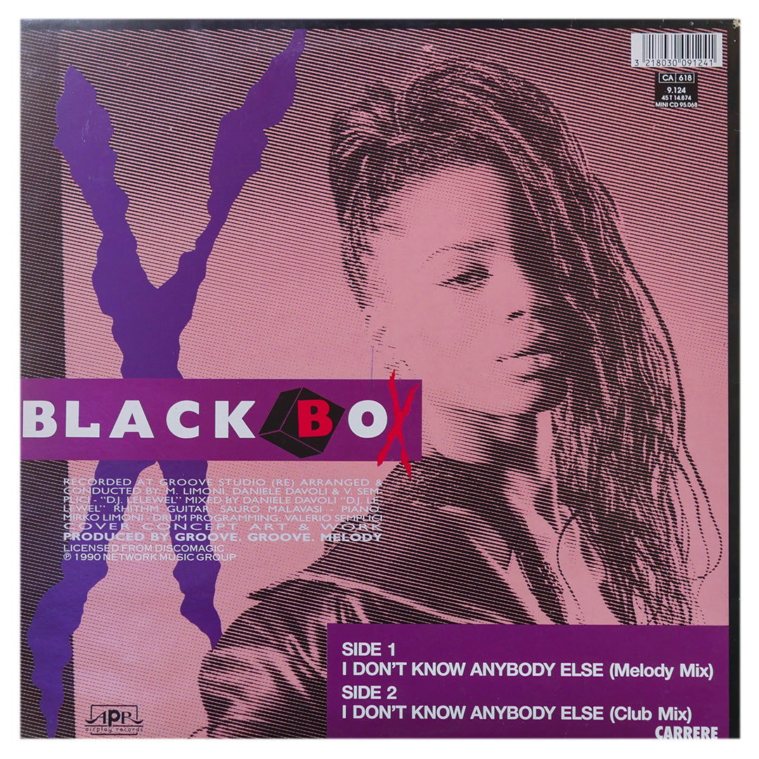 BLACK BOX - I DON'T KNOW ANYBODY ELSE | 12" MAXI SINGLE VINILO USADO