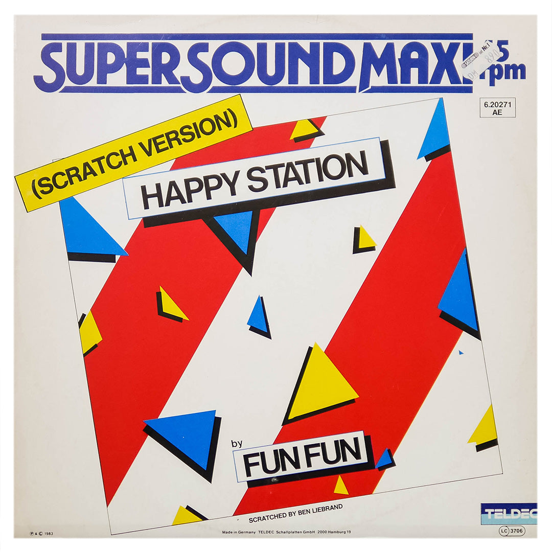 FUN FUN - HAPPY STATION (SCRATCH VERSION) | 12" MAXI SINGLE USADO
