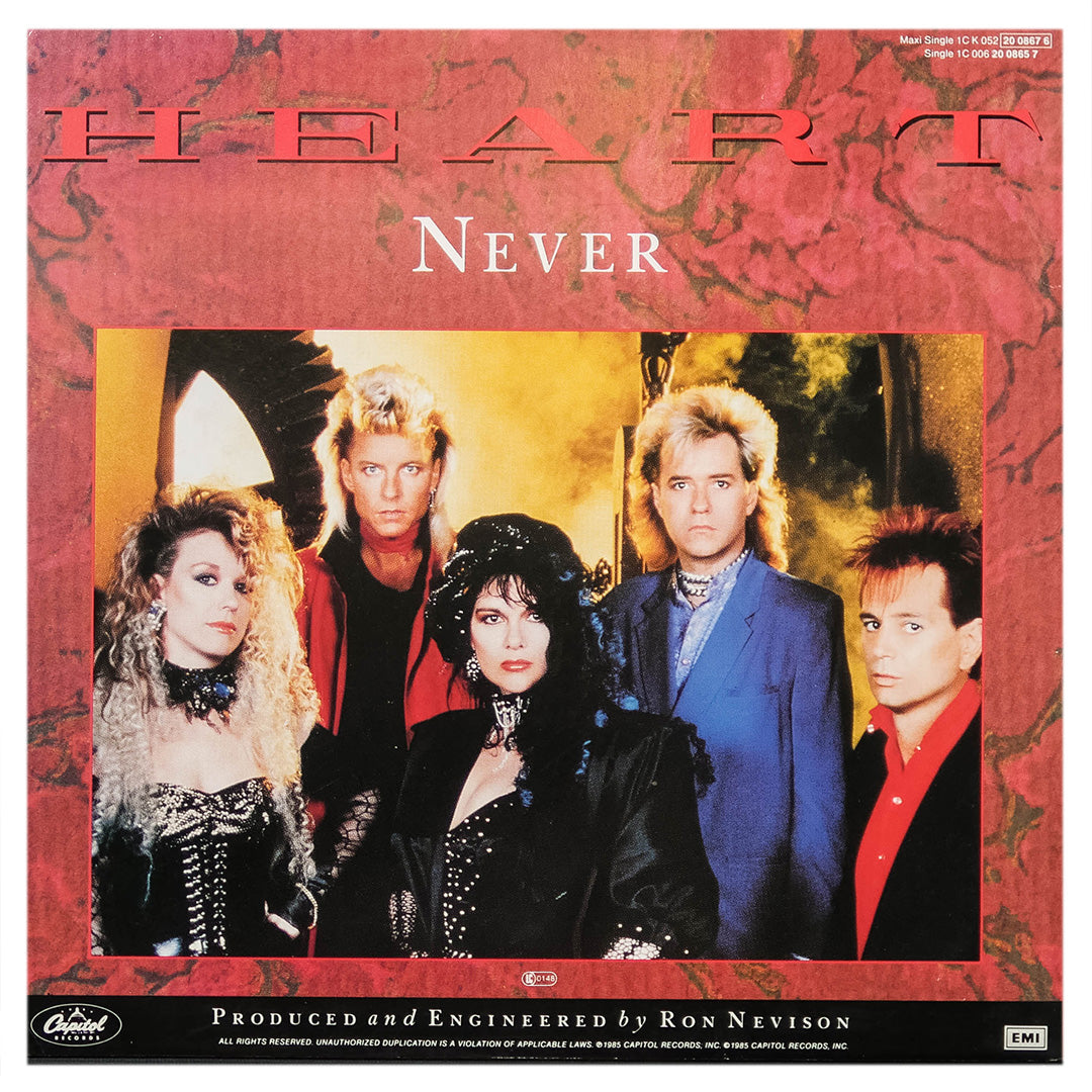 HEART - NEVER (EXTENDED MIX) | 12" MAXI SINGLE USADO