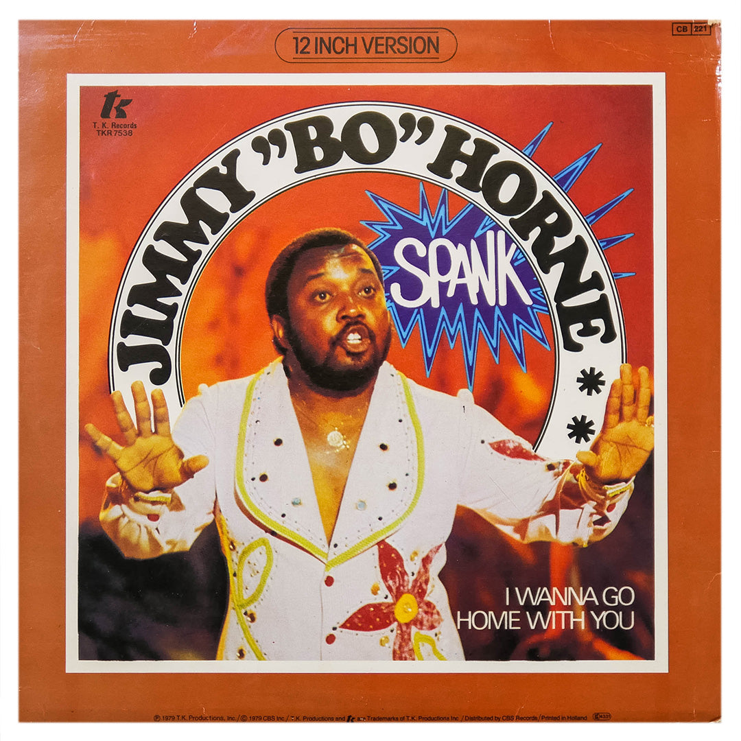 JIMMY "BO" HORNE - SPANK | 12" MAXI SINGLE USADO
