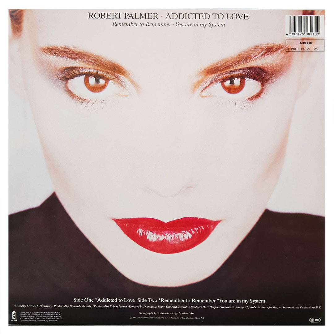 ROBERT PALMER - ADDICTED TO LOVE | 12" MAXI SINGLE USADO