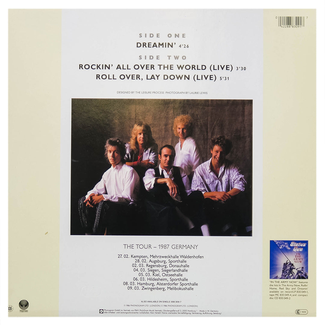 STATUS QUO - DREAMIN' | 12" MAXI SINGLE USADO