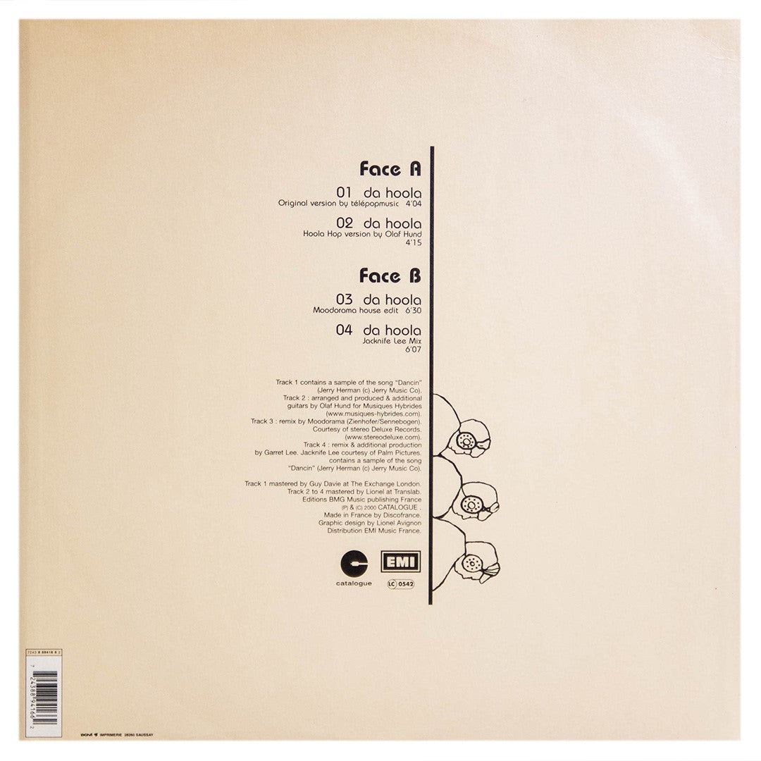 TELEPOPMUSIK - DA HOOLA | 12" MAXI SINGLE USADO