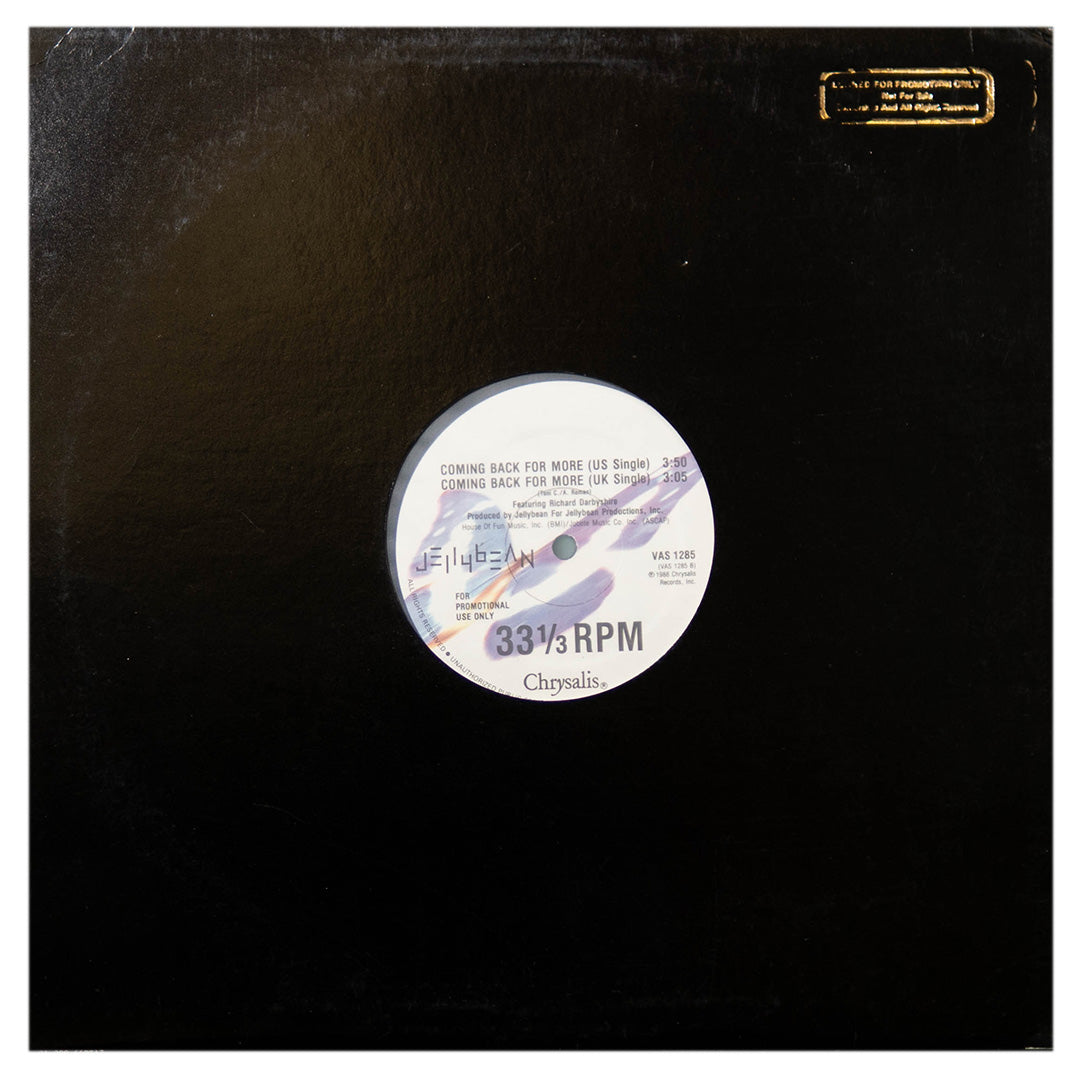 JELLY BEAN - COMING BACK FOR MORE | 12" MAXI SINGLE USADO