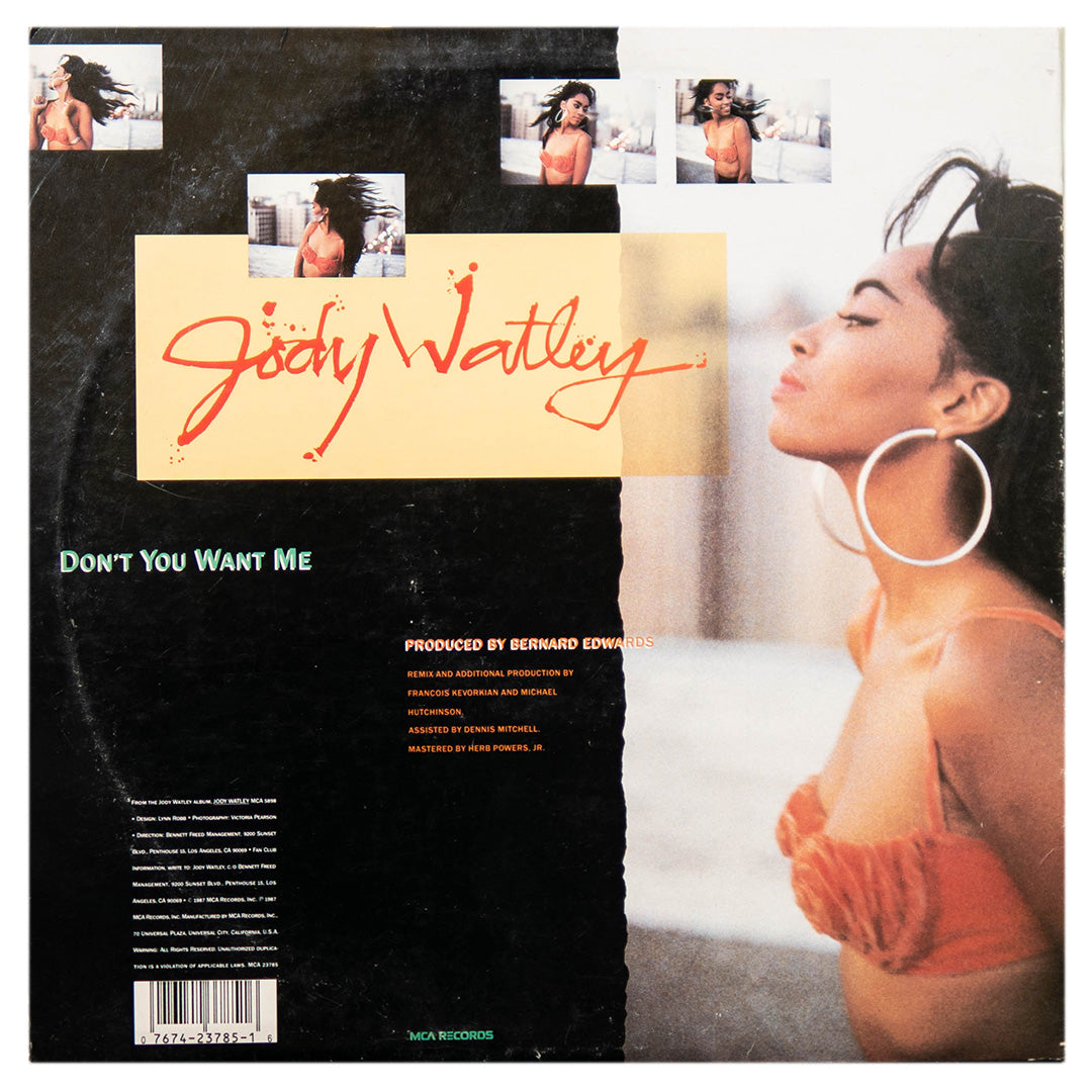 JODY WATLEY - DON´T YOU WANT ME | 12" MAXI SINGLE USADO
