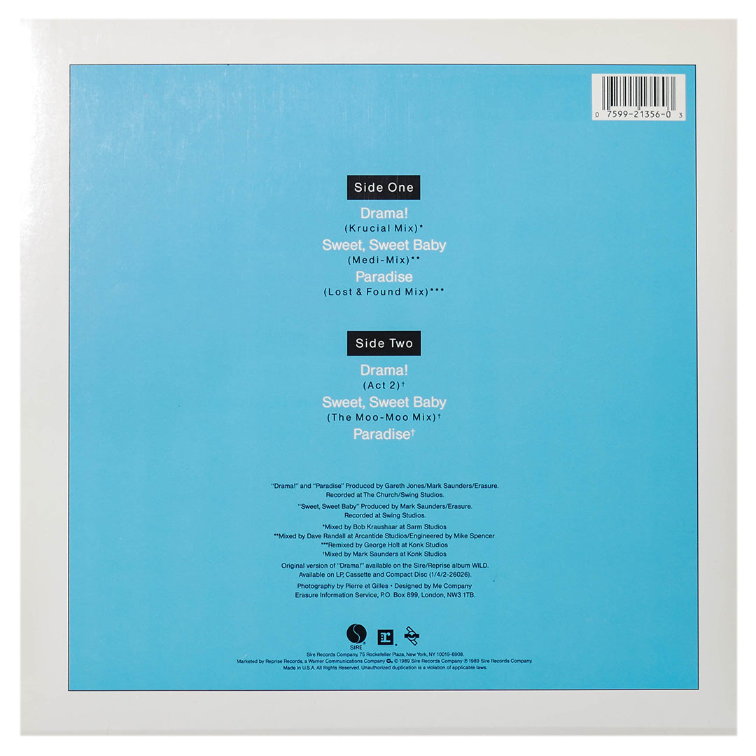 ERASURE - DRAMA! | 12" MAXI SINGLE USADO