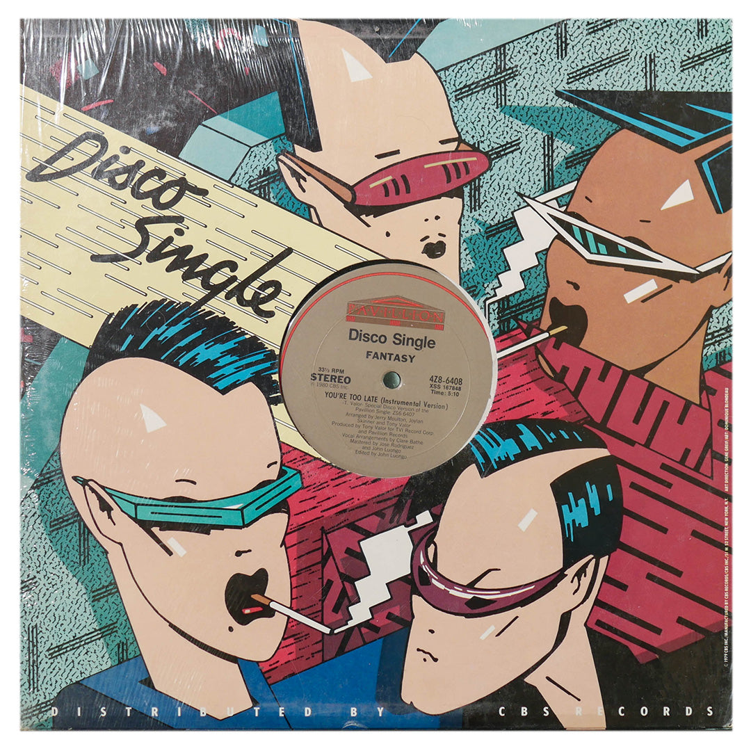 FANTASY - YOU'RE TOO LATE | 12" MAXI SINGLE USADO