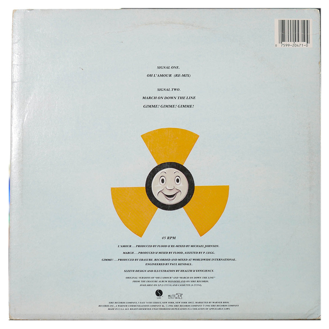 ERASURE - OH L'AMOUR | 12" MAXI SINGLE USADO
