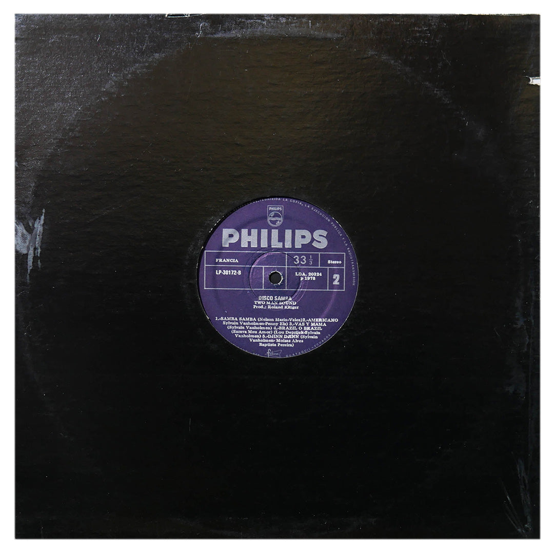 TWO MAN SOUND - DISCO SAMBA | VINILO USADO