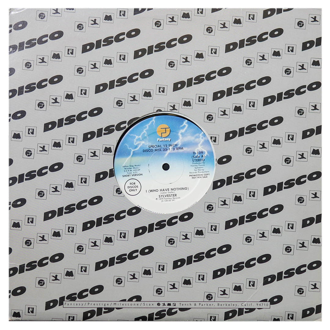 SYLVESTER - I (WHO HAVE NOTHING) | 12" MAXI SINGLE USADO