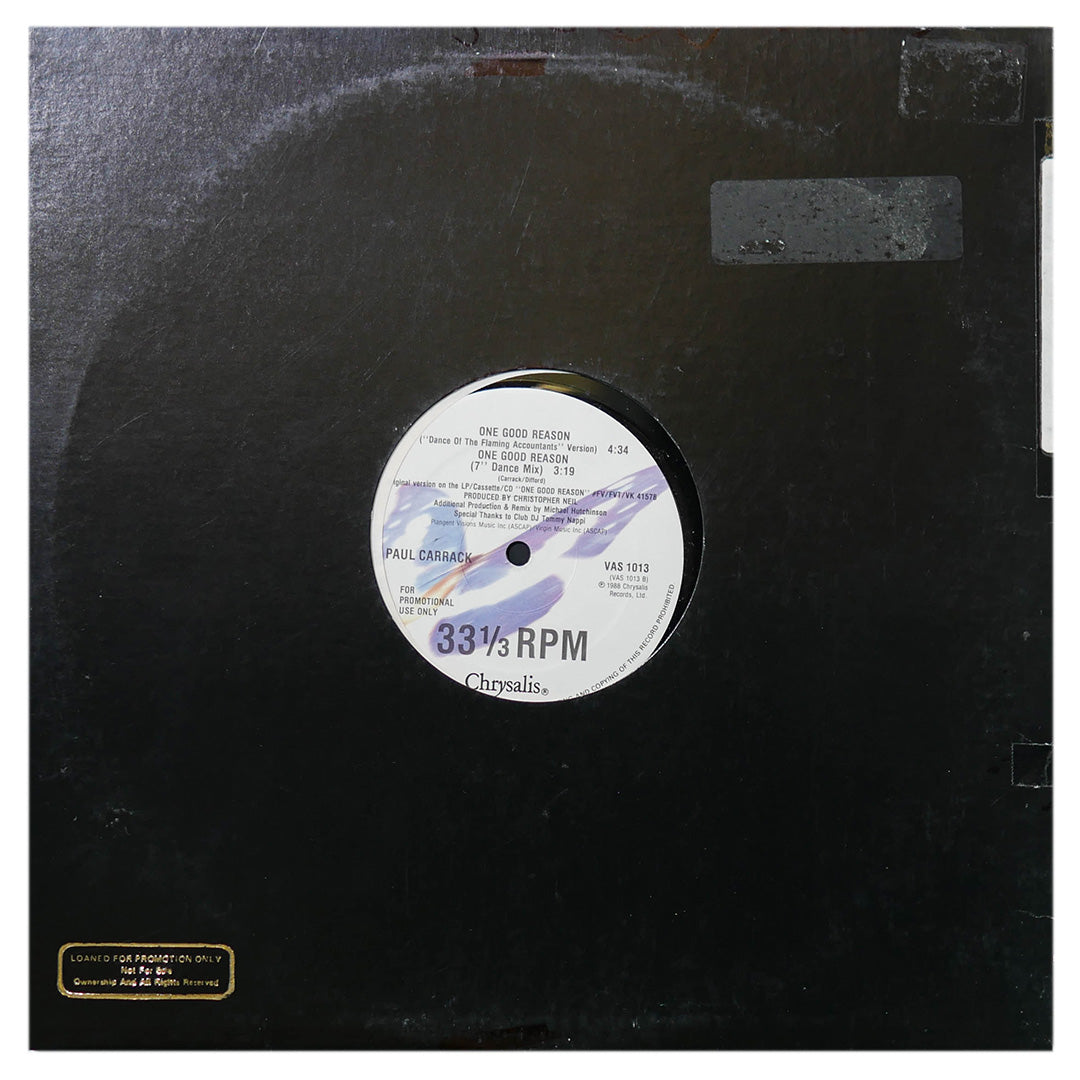 PAUL CARRACK - ONE GOOD REASON | 12" MAXI SINGLE USADO