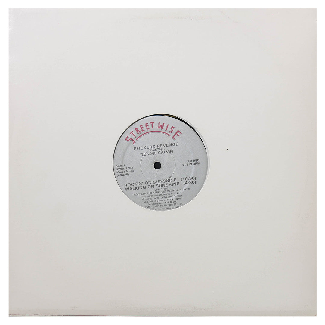 ROCKERS REVENGE - WALKING ON SUNSHINE | 12" MAXI SINGLE USADO