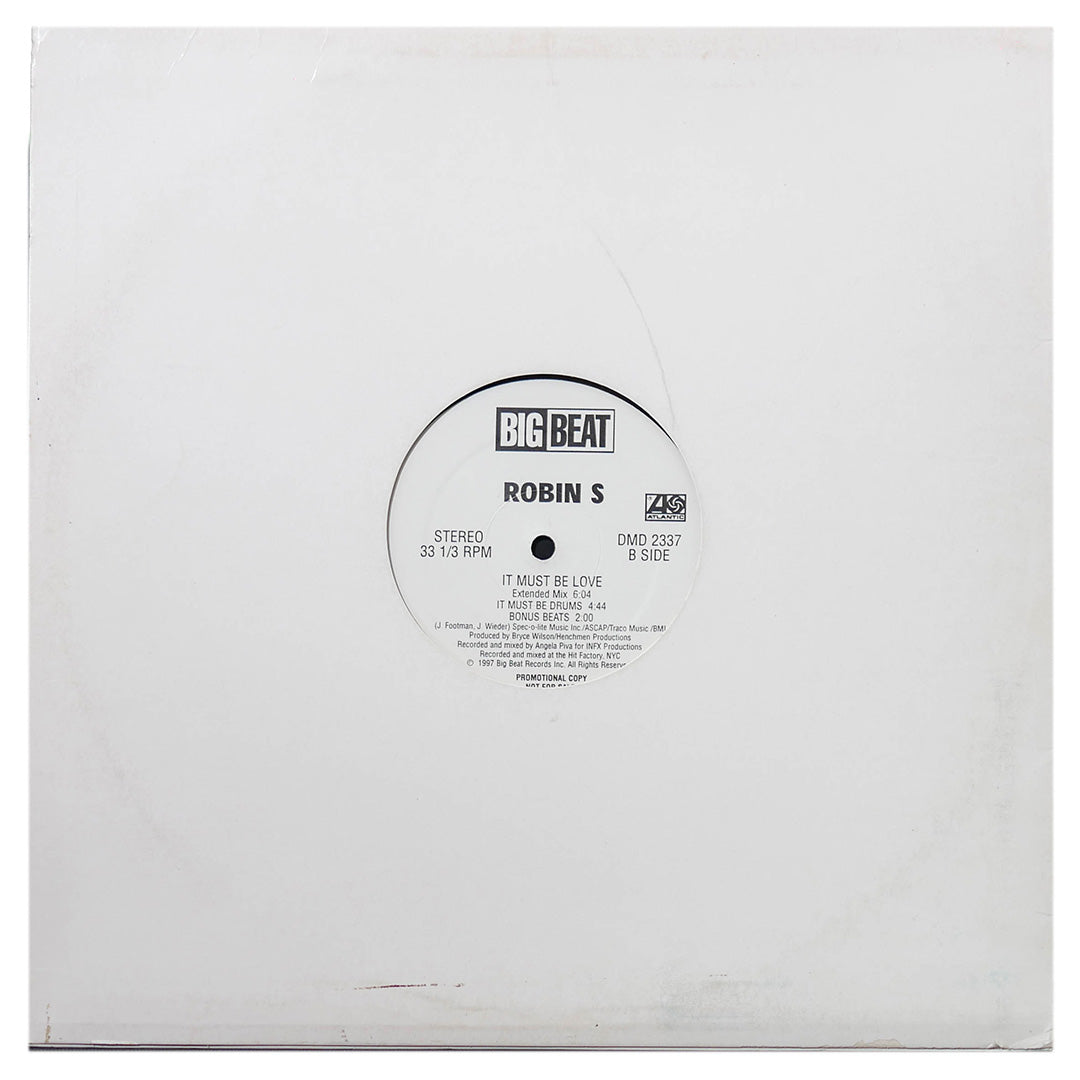 ROBIN S - IT MUST BE LOVE | 12" MAXI SINGLE USADO