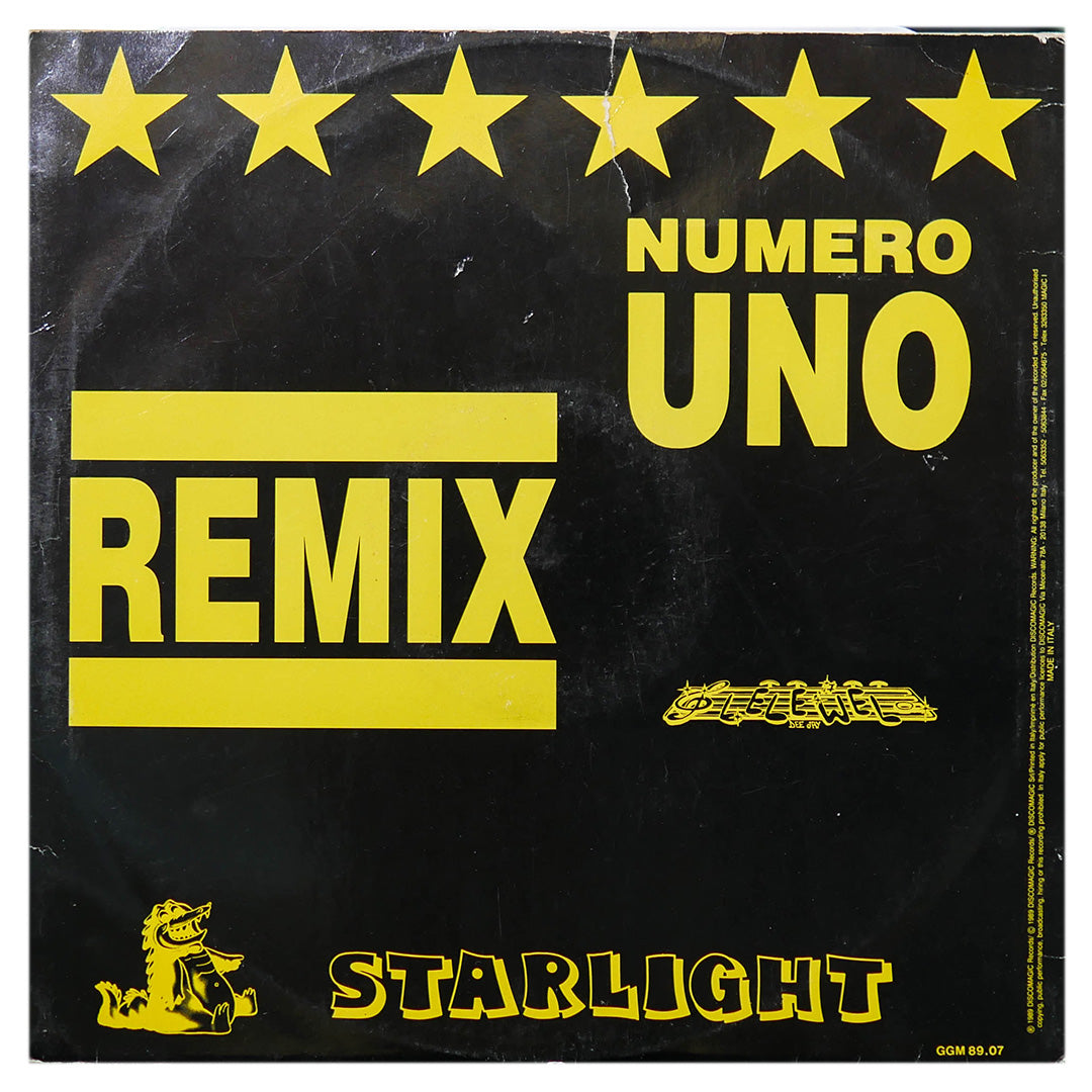 STARLIGHT - NUMERO 1 (REMIX) | 12" MAXI SINGLE USADO