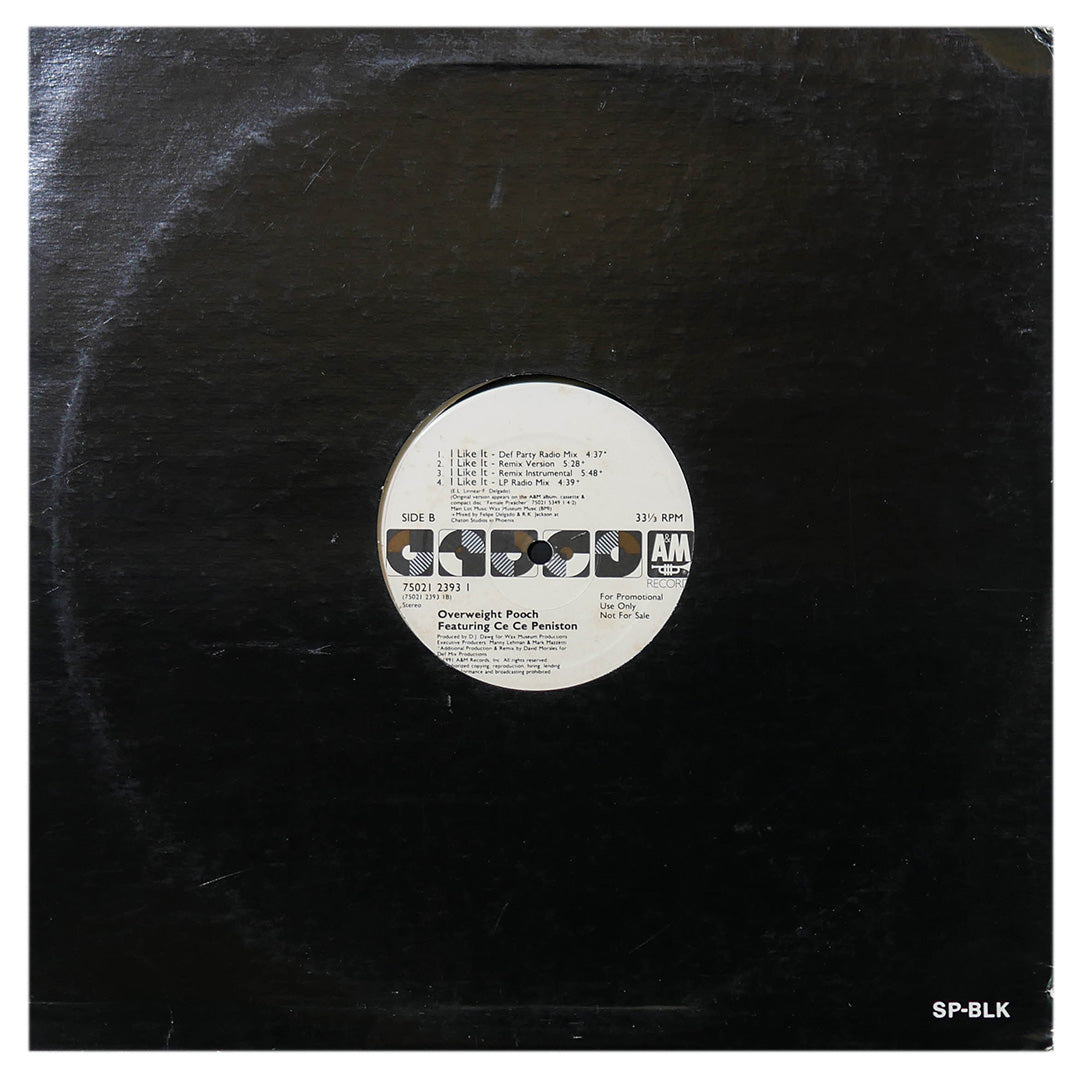 OVERWEIGHT POOCH FT. CE CE PENISTON - I LIKE IT | 12" MAXI SINGLE USADO