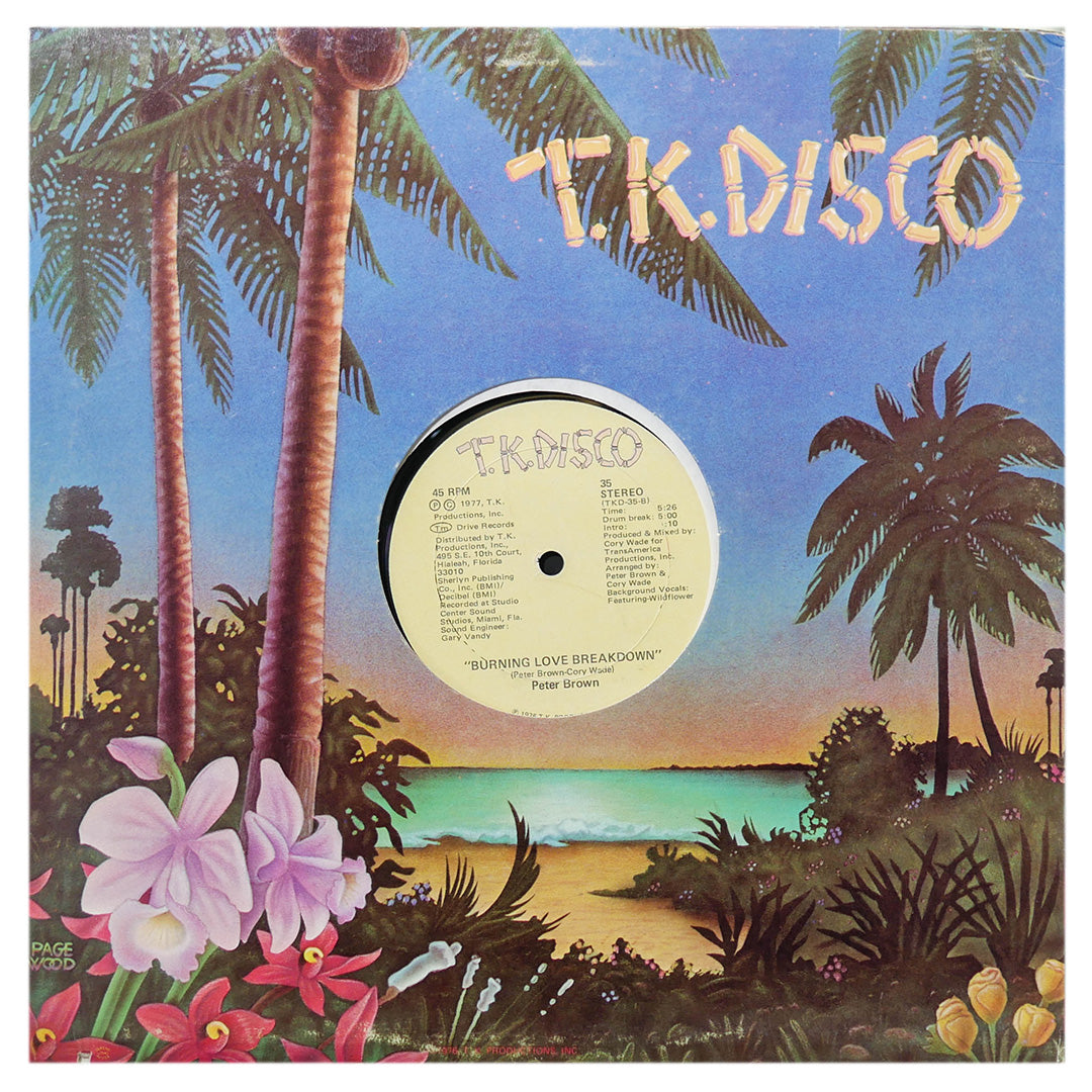 PETER BROWN - DO YA WANNA GET FUNKY WITH ME | 12" MAXI SINGLE USADO