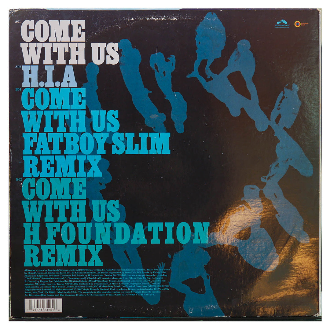 CHEMICAL BROTHERS - COME WITH US | 12" MAXI SINGLE USADO