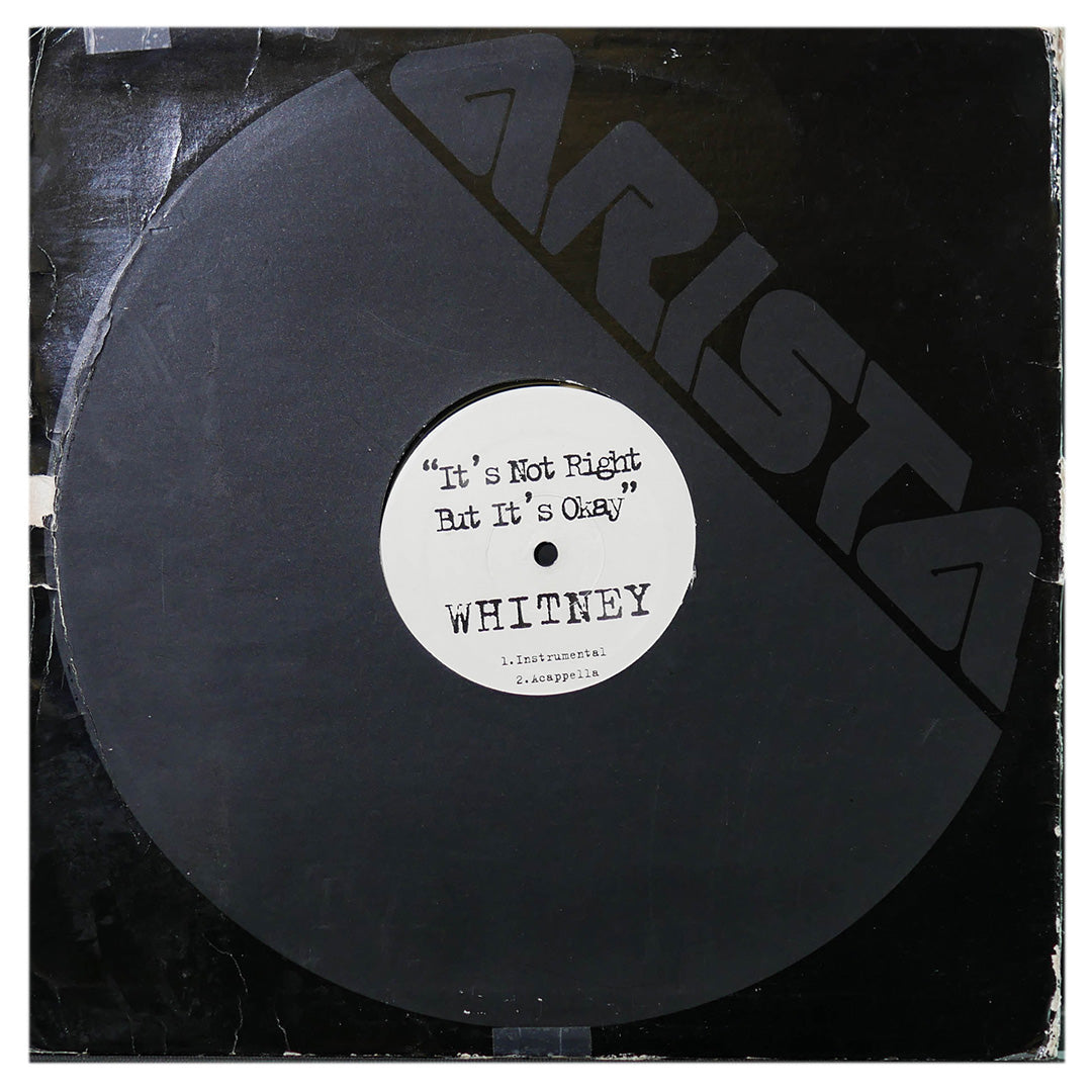 WHITNEY HOUSTON - IT'S NOT RIGHT BUT IT'S OKAY | 12" MAXI SINGLE USADO