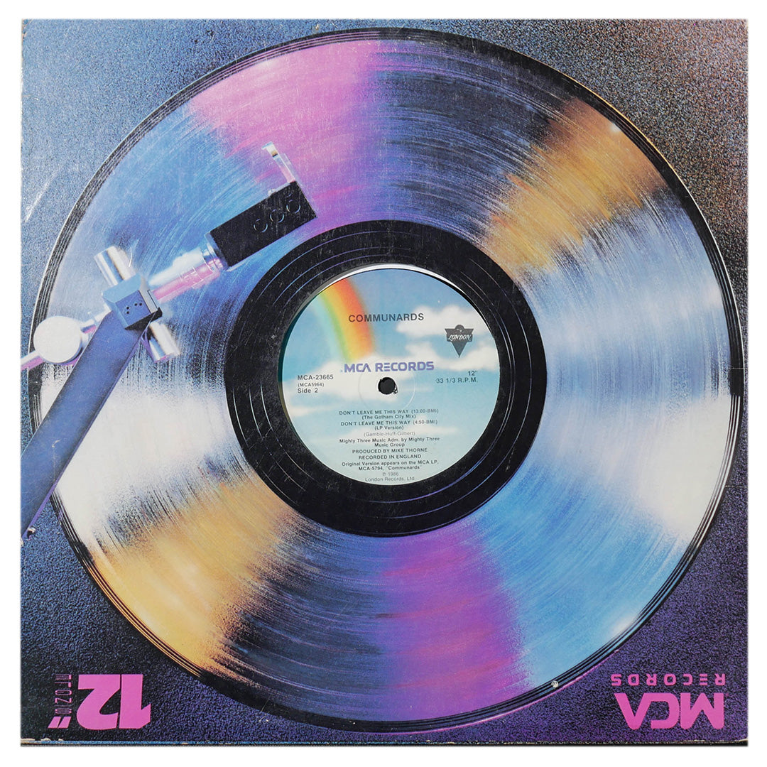 THE COMMUNARDS - DON’T LEAVE ME THIS WAY | 12" MAXI SINGLE USADO