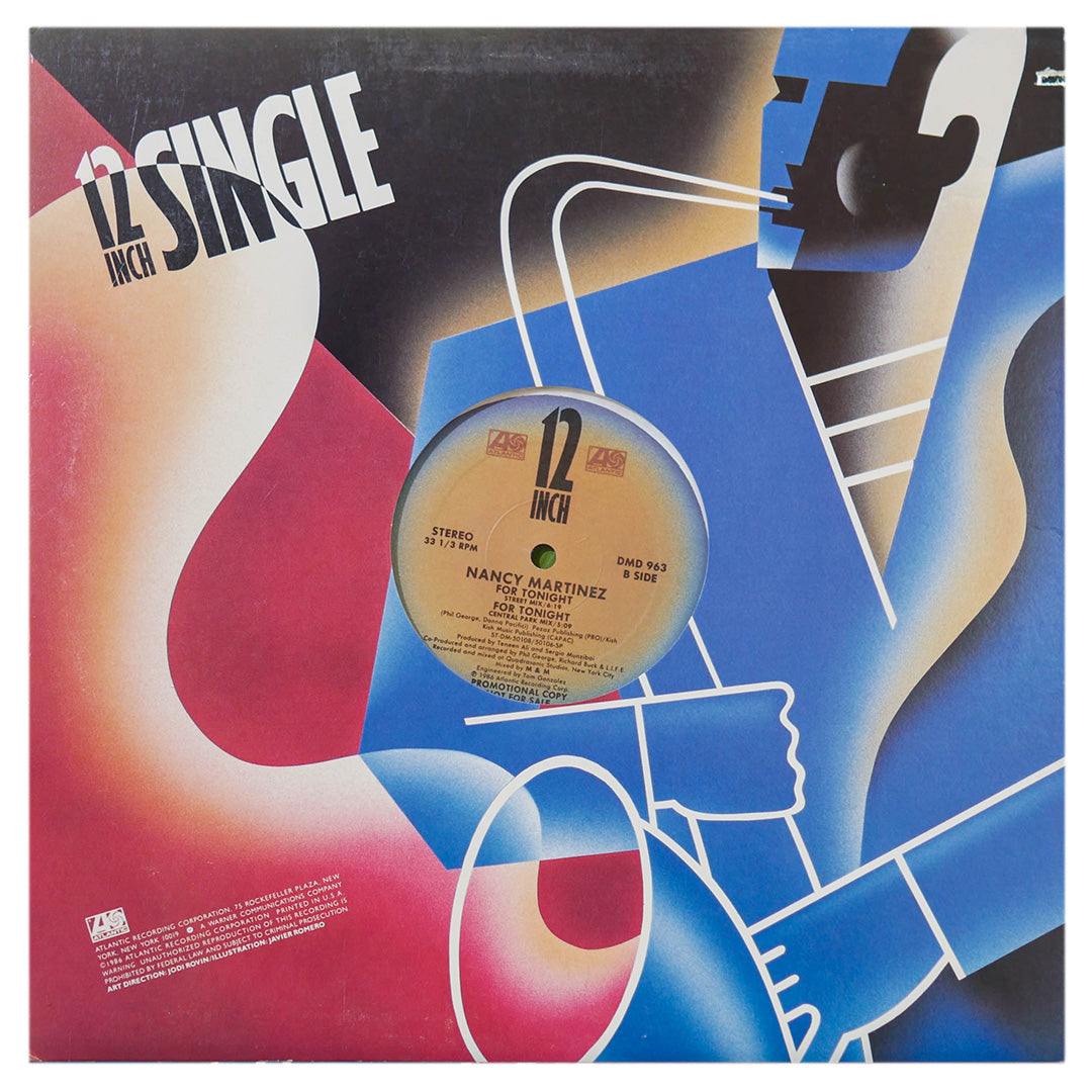 NANCY MARTINEZ - FOR TONIGHT | 12" MAXI SINGLE USADO