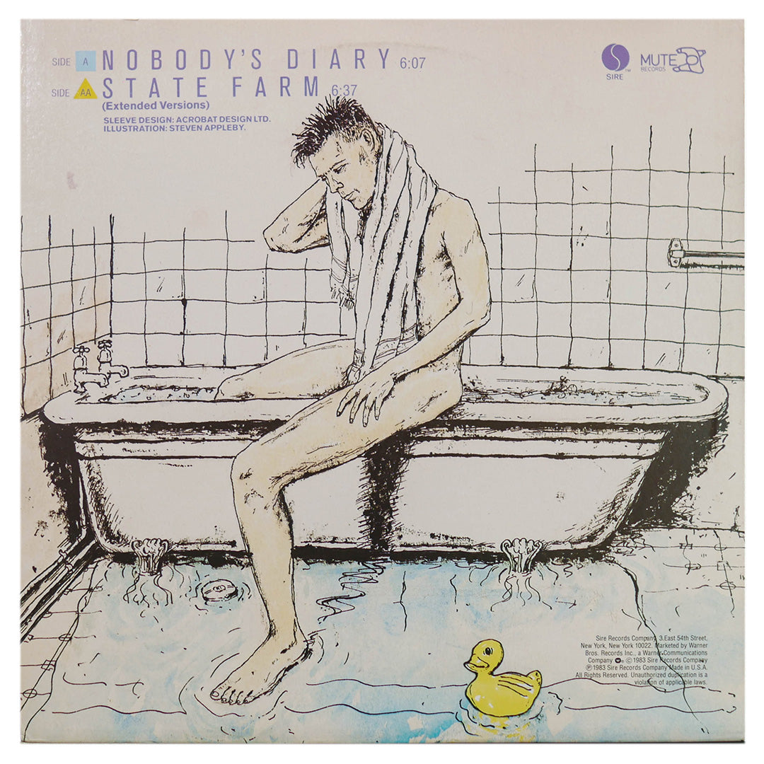 YAZ - NOBODY'S DIARY | 12" MAXI SINGLE USADO