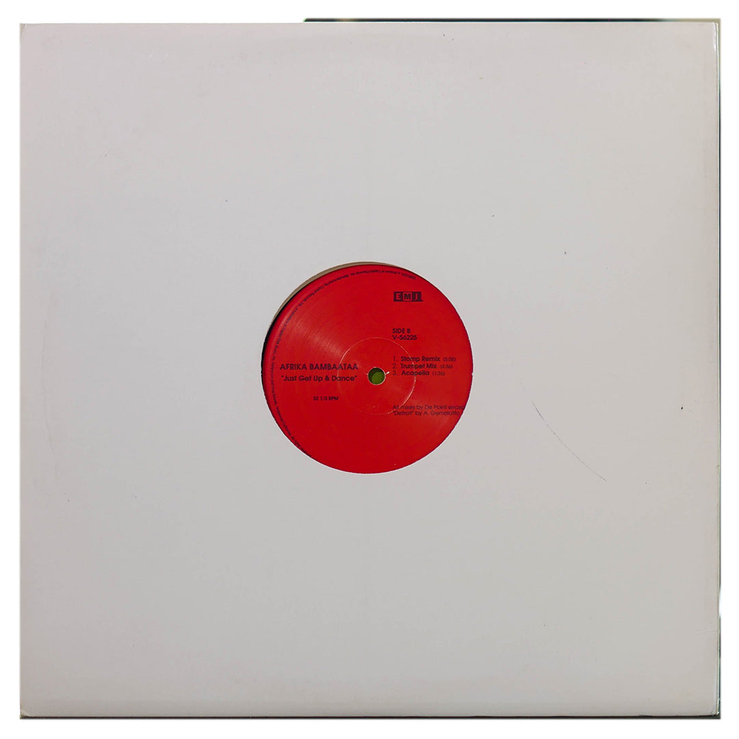 AFRIKA BAMBAATAA - JUST GET UP & DANCE | 12" MAXI SINGLE USADO