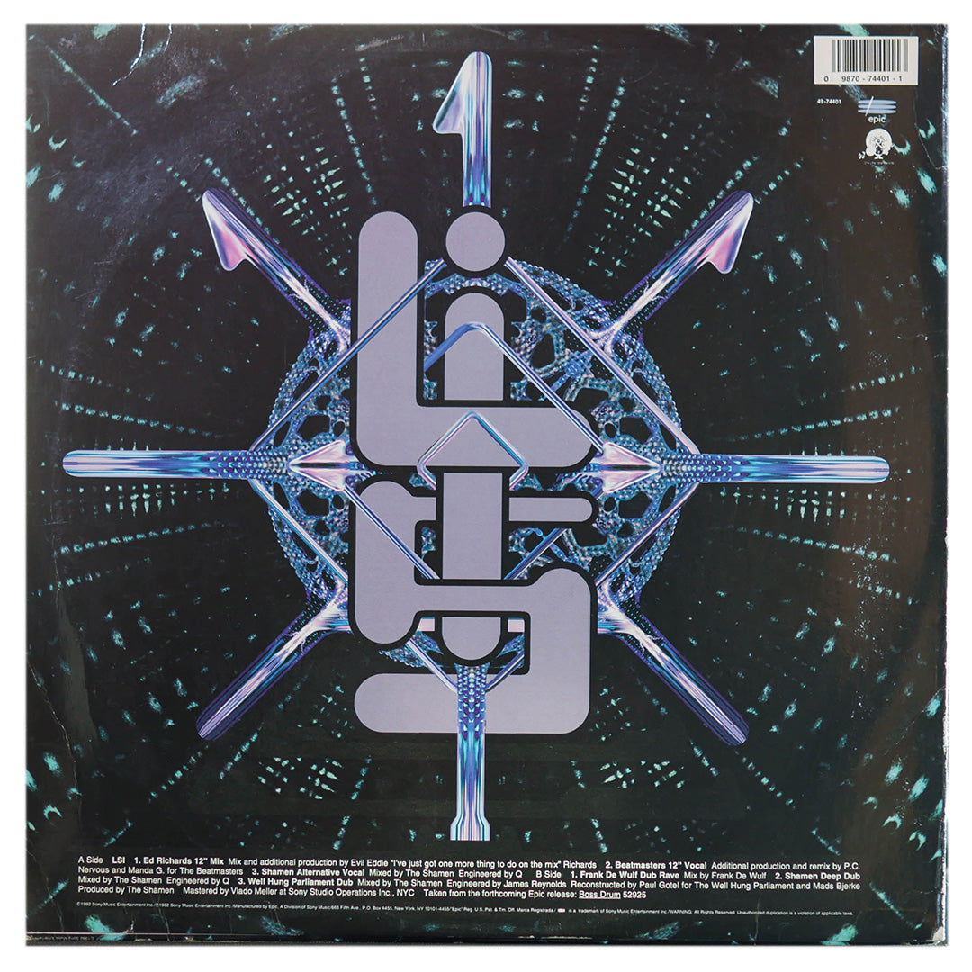 SHAMEN - LSI - LOVE SEX INTELLIGENCE | 12" MAXI SINGLE USADO