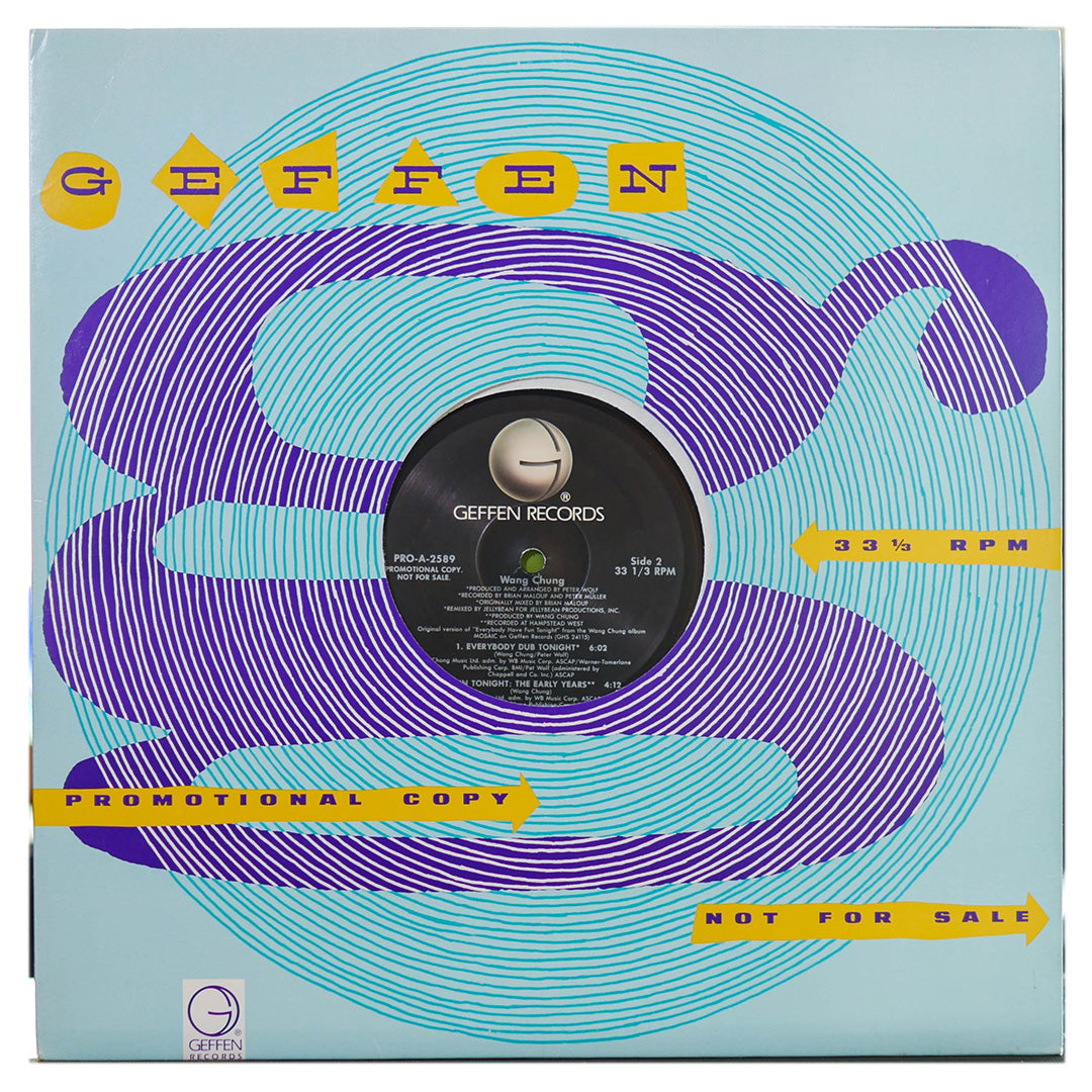 WANG CHUNG - EVERYBODY HAVE FUN TONIGHT | 12" MAXI SINGLE USADO