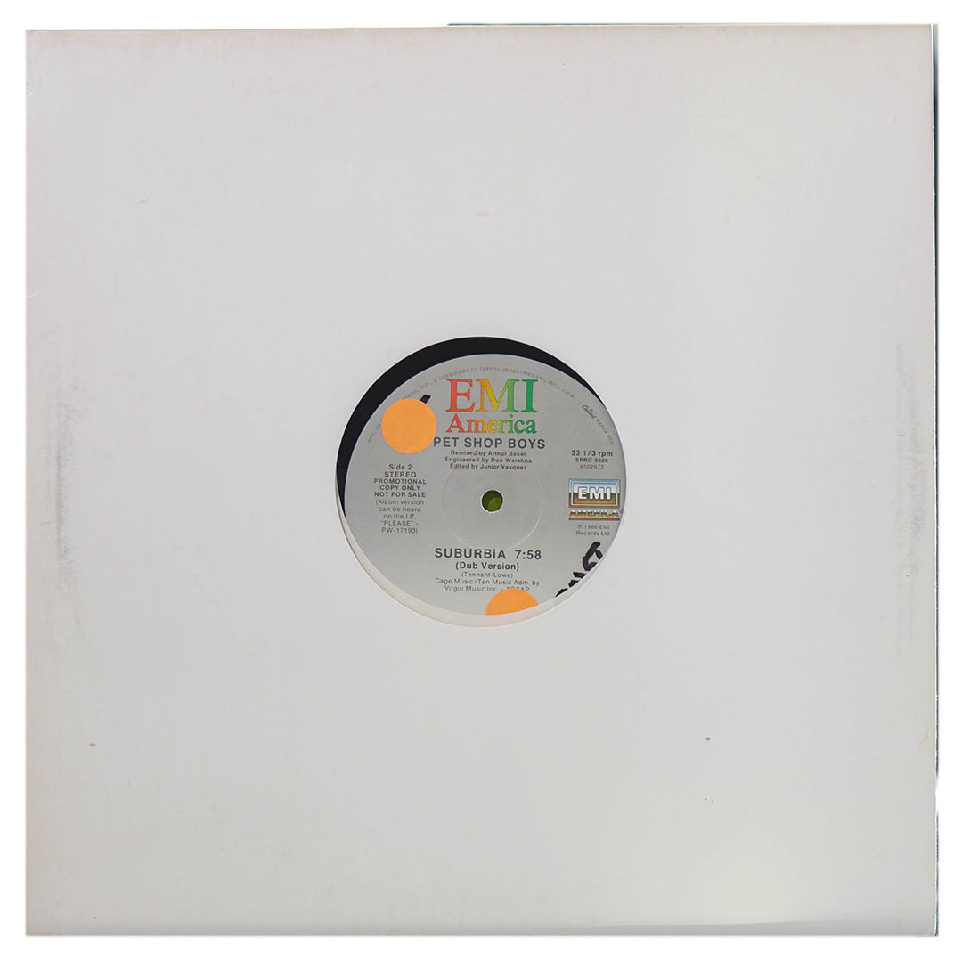 PET SHOP BOYS - SUBURBIA | 12" MAXI SINGLE USADO