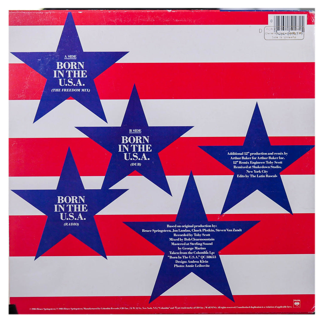 BRUCE SPRINGSTEEN - BORN IN THE U.S.A. | 12" MAXI SINGLE USADO