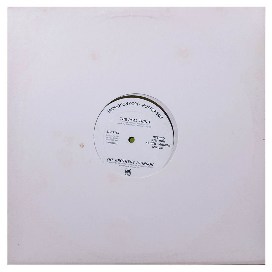 THE BROTHERS JOHNSON - THE REAL THING | 12" MAXI SINGLE USADO
