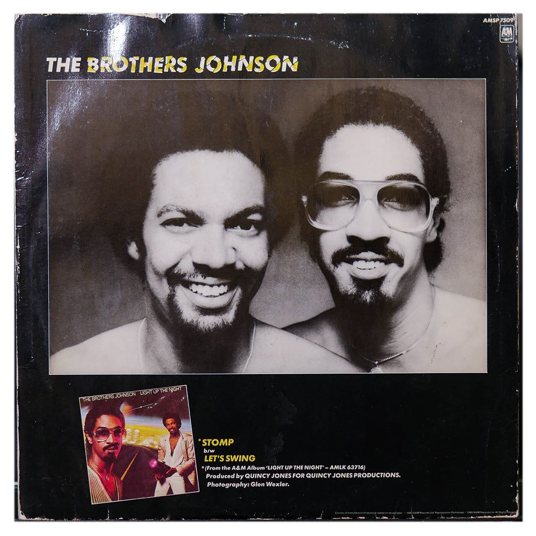 THE BROTHERS JOHNSON - STOMP | 12" MAXI SINGLE USADO