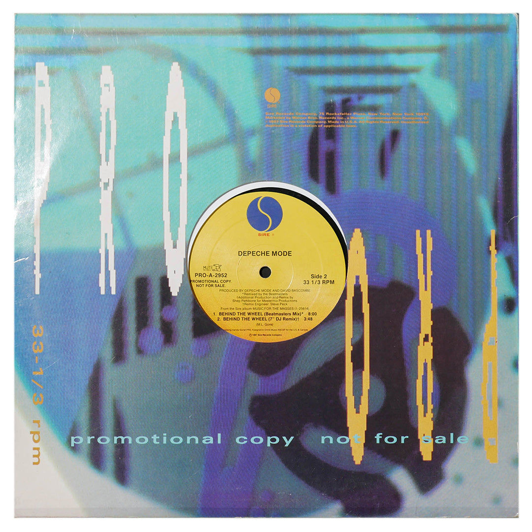 DEPECHE MODE - BEHIND THE WHEEL | 12" MAXI SINGLE USADO