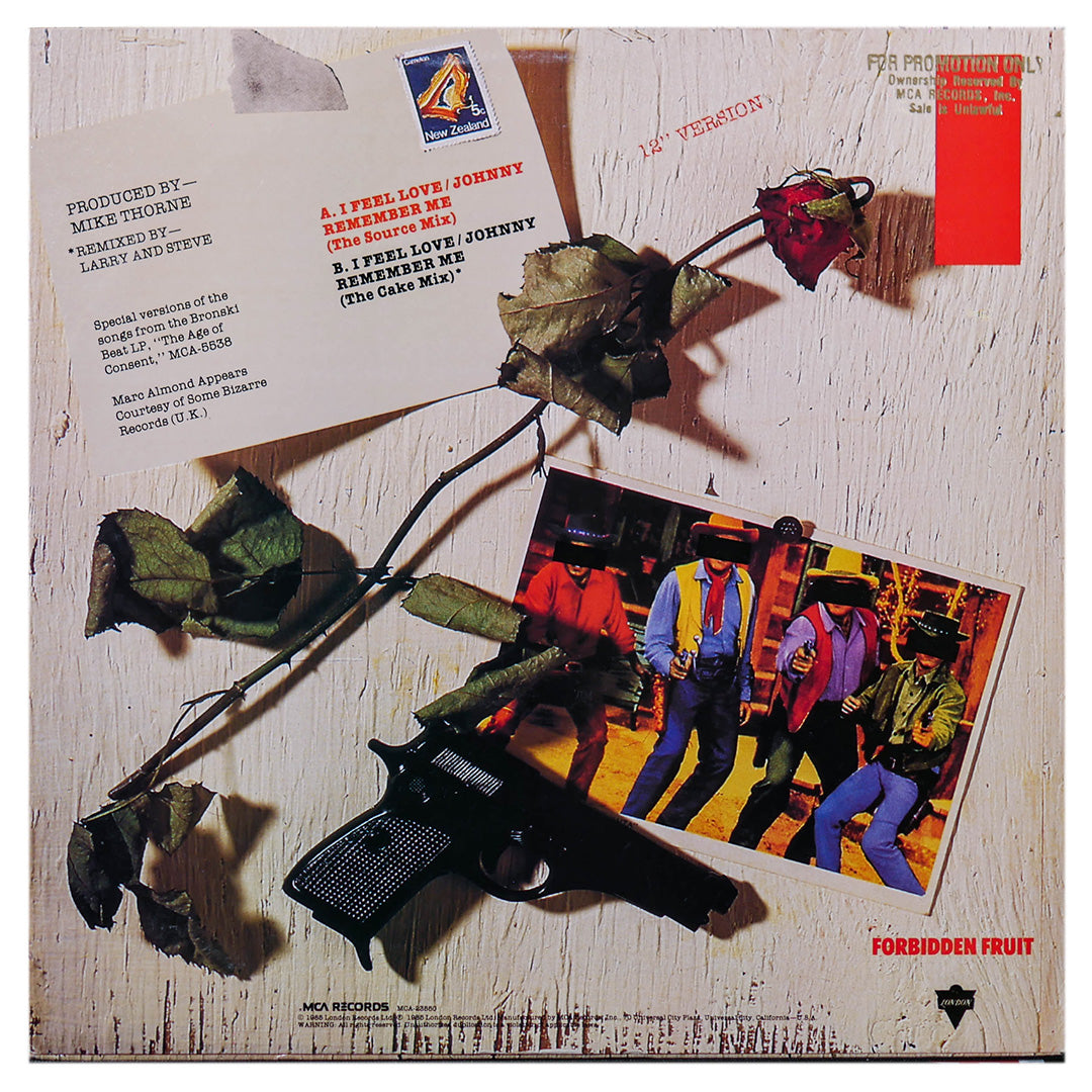 BRONSKI BEAT FT. MARC ALMOND - I FEEL LOVE | 12" MAXI SINGLE USADO