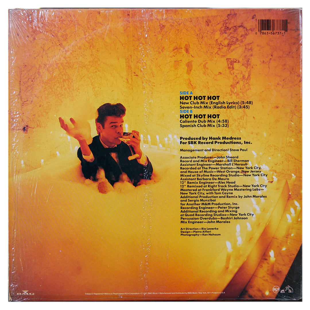 BUSTER POINDEXTER - HOT HOT HOT | 12" MAXI SINGLE USADO