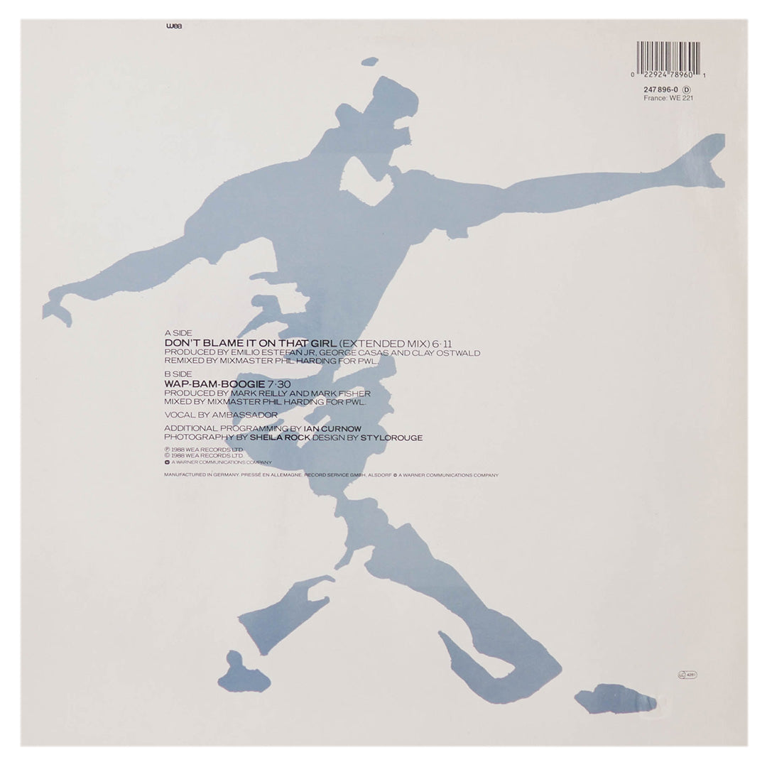 MATT BIANCO - DON'T BLAME IT ON THAT GIRL | 12" MAXI SINGLE USADO