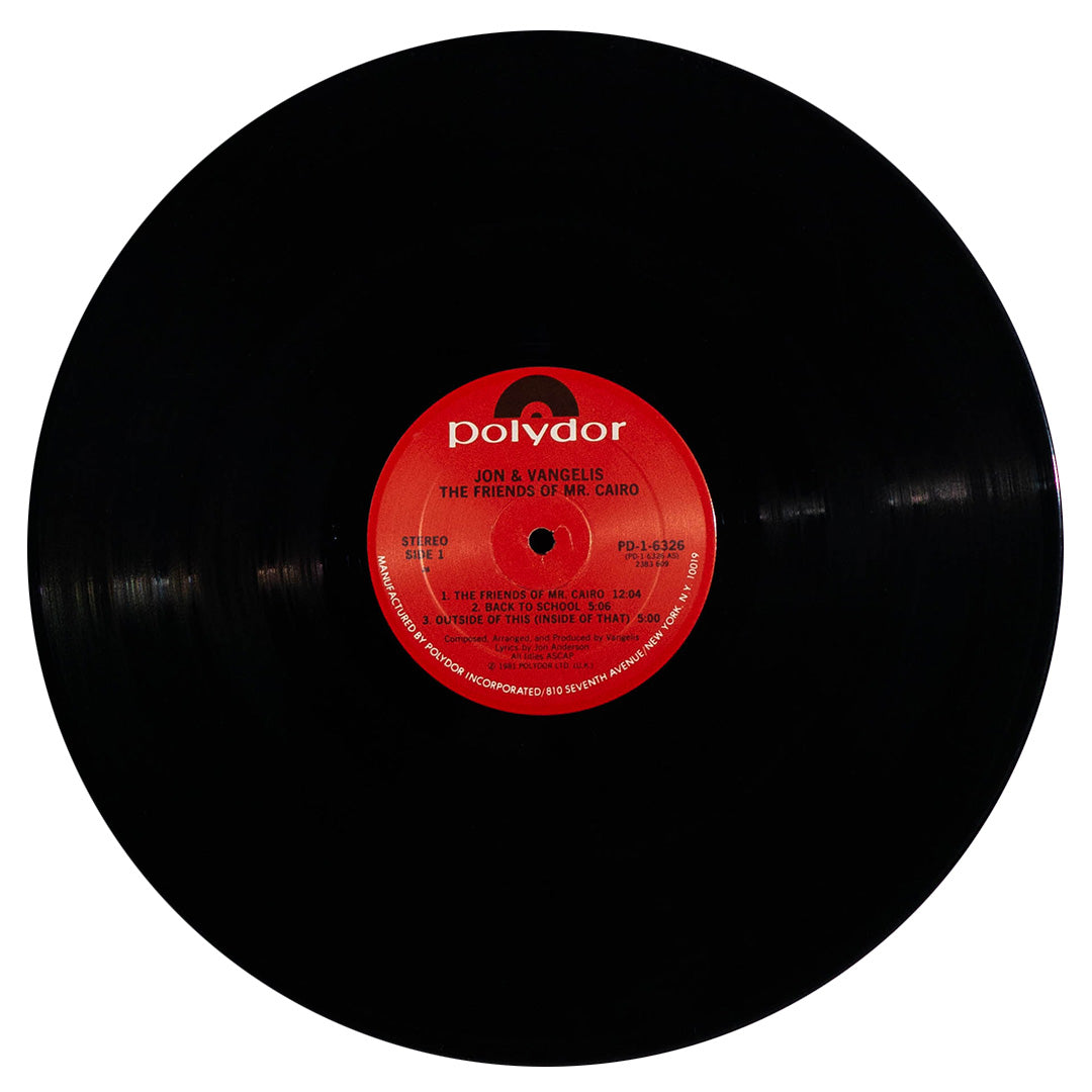 JON AND VANGELIS - THE FRIENDS OF MR CAIRO | VINILO USADO