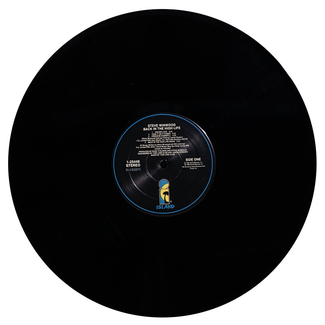 STEVE WINWOOD - BACK IN THE HIGH LIFE | VINILO USADO