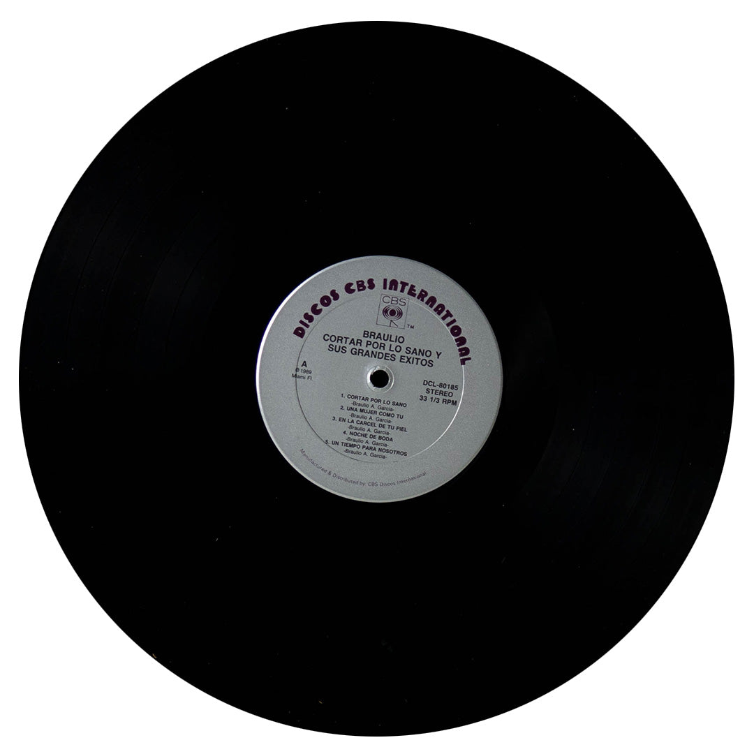 BRAULIO - CORTAR POR LO SANO Y OTROS GRANDES EXITOS | VINILO USADO