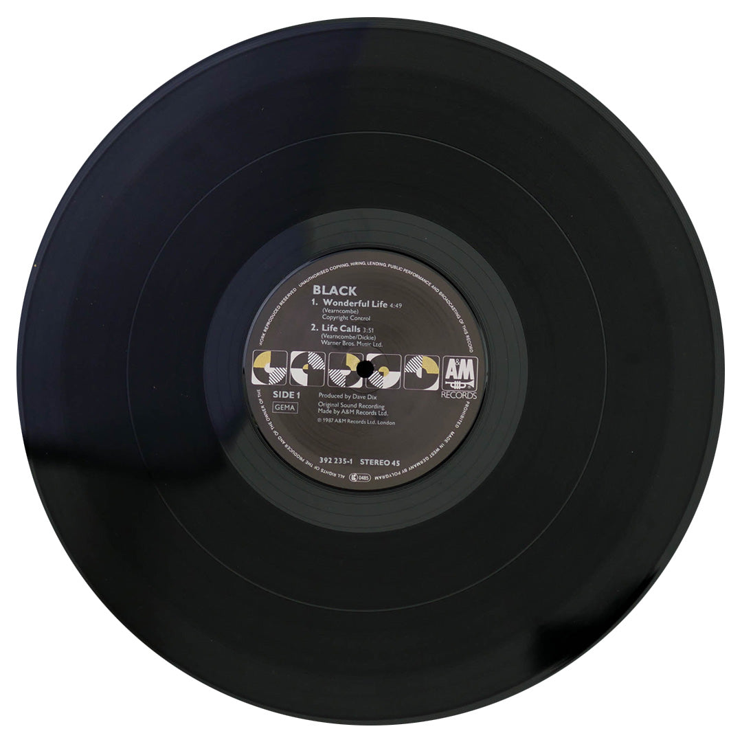 BLACK - WONDERFUL LIFE | 12" MAXI SINGLE USADO
