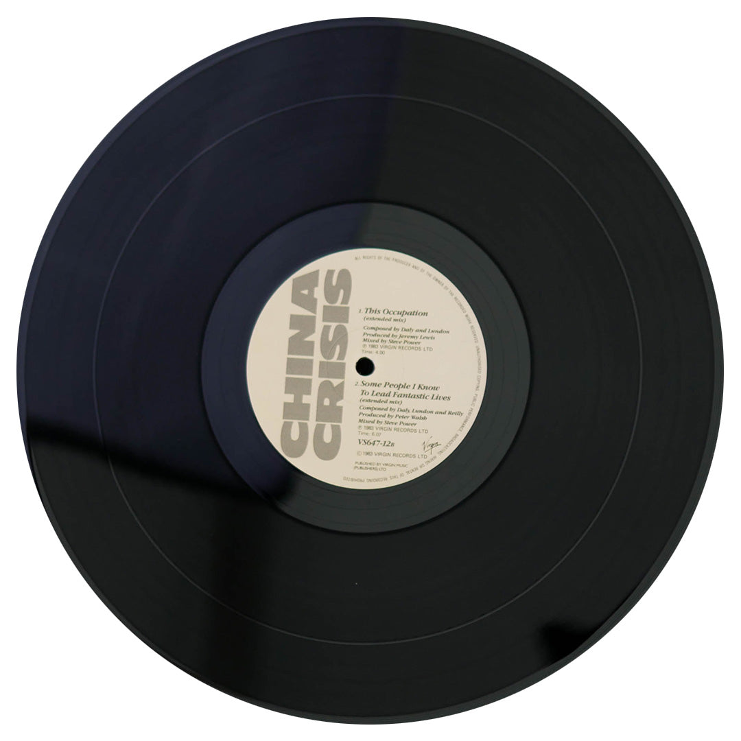 CHINA CRISIS - WISHFUL THINKING | 12" MAXI SINGLE USADO