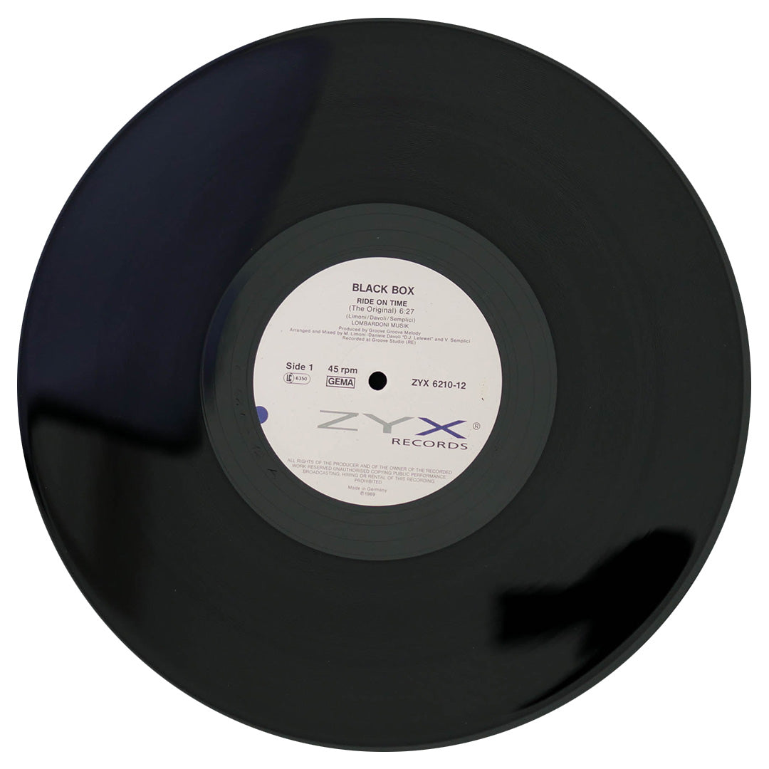 BLACK BOX - RIDE ON TIME | 12" MAXI SINGLE VINILO USADO