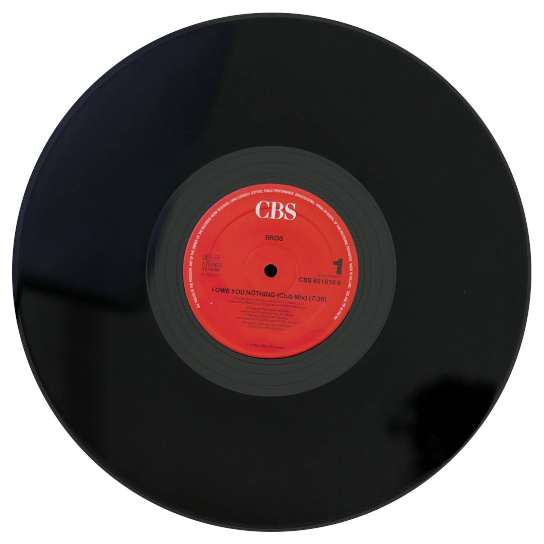 BROS - I OWE YOU NOTHING (CLUB MIX) | 12" MAXI SINGLE USADO