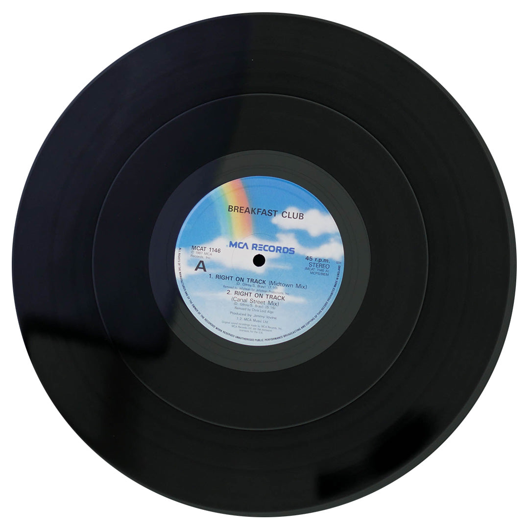 BREAKFAST CLUB - RIGHT ON TRACK | 12" MAXI SINGLE USADO