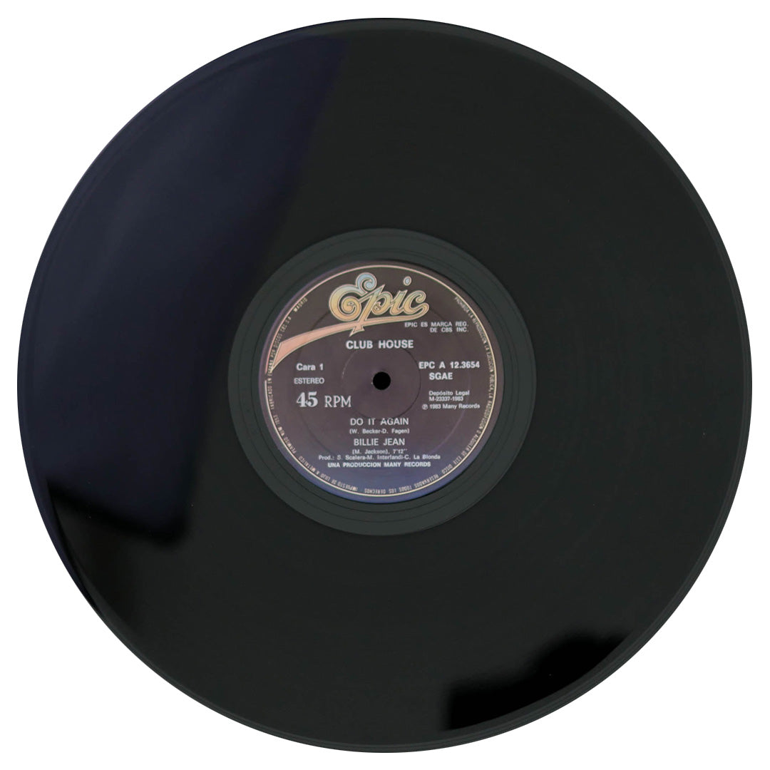 CLUB HOUSE - DO IT AGAIN (MEDLEY WITH BILLIE JEAN) | 12" MAXI SINGLE USADO