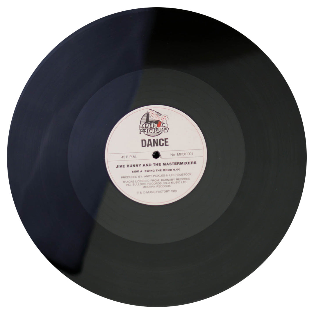 JIVE BUNNY & THE MASTERMIXERS - SWING THE MOOD | 12" MAXI SINGLE USADO